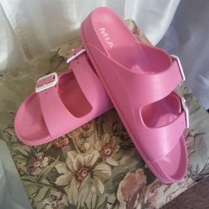 COPY - New Hot Pink Mia Sandals